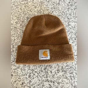 Carhartt brown beanie